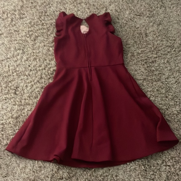 Maroon Formal Dress - Picture 2 of 3